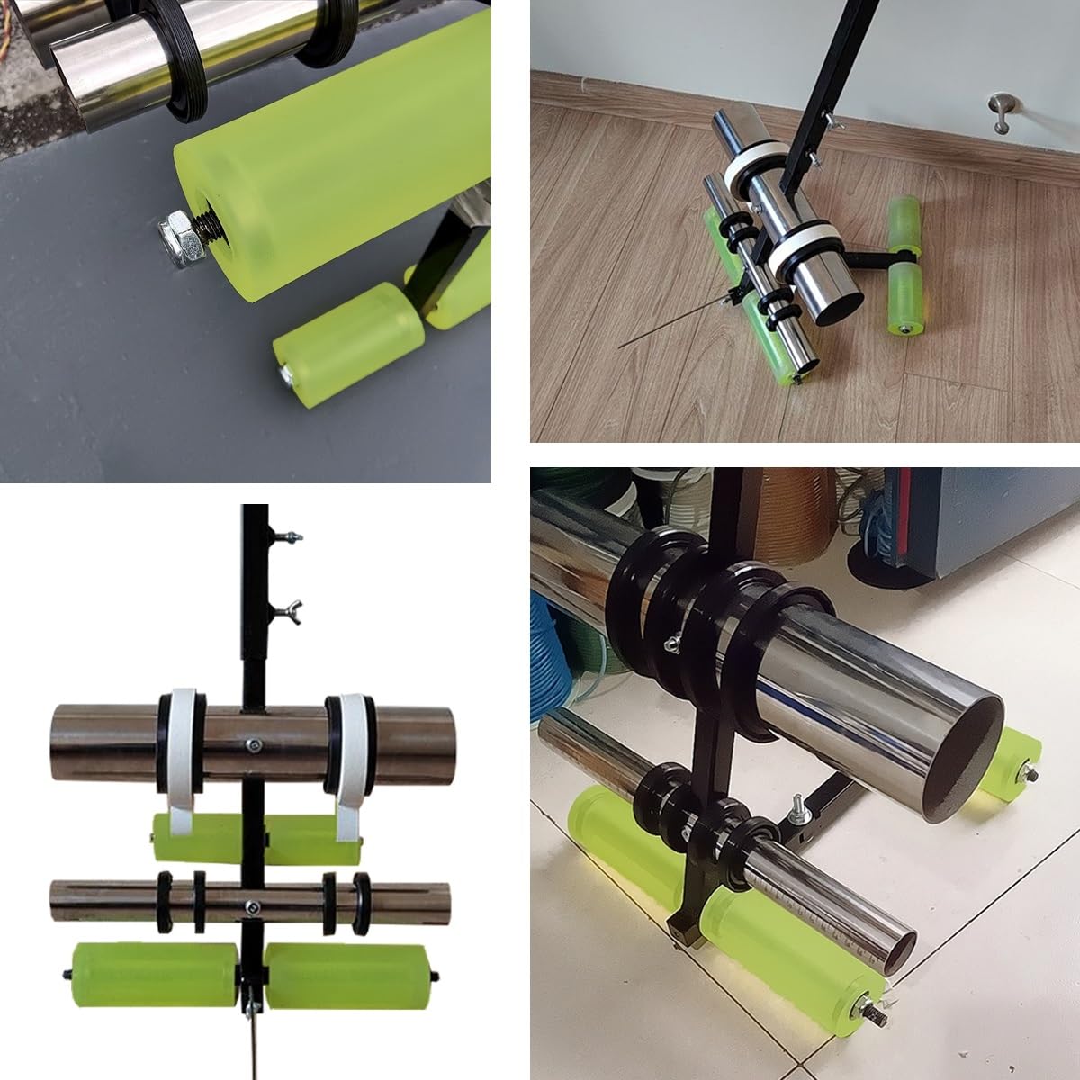 Máquina de marcado manual de cinta de empuje manual, máquinas de trazado de líneas de carril, aplicador de marcado de suelo, herramienta de marcado de suelo con kit de círculo de dibujo para