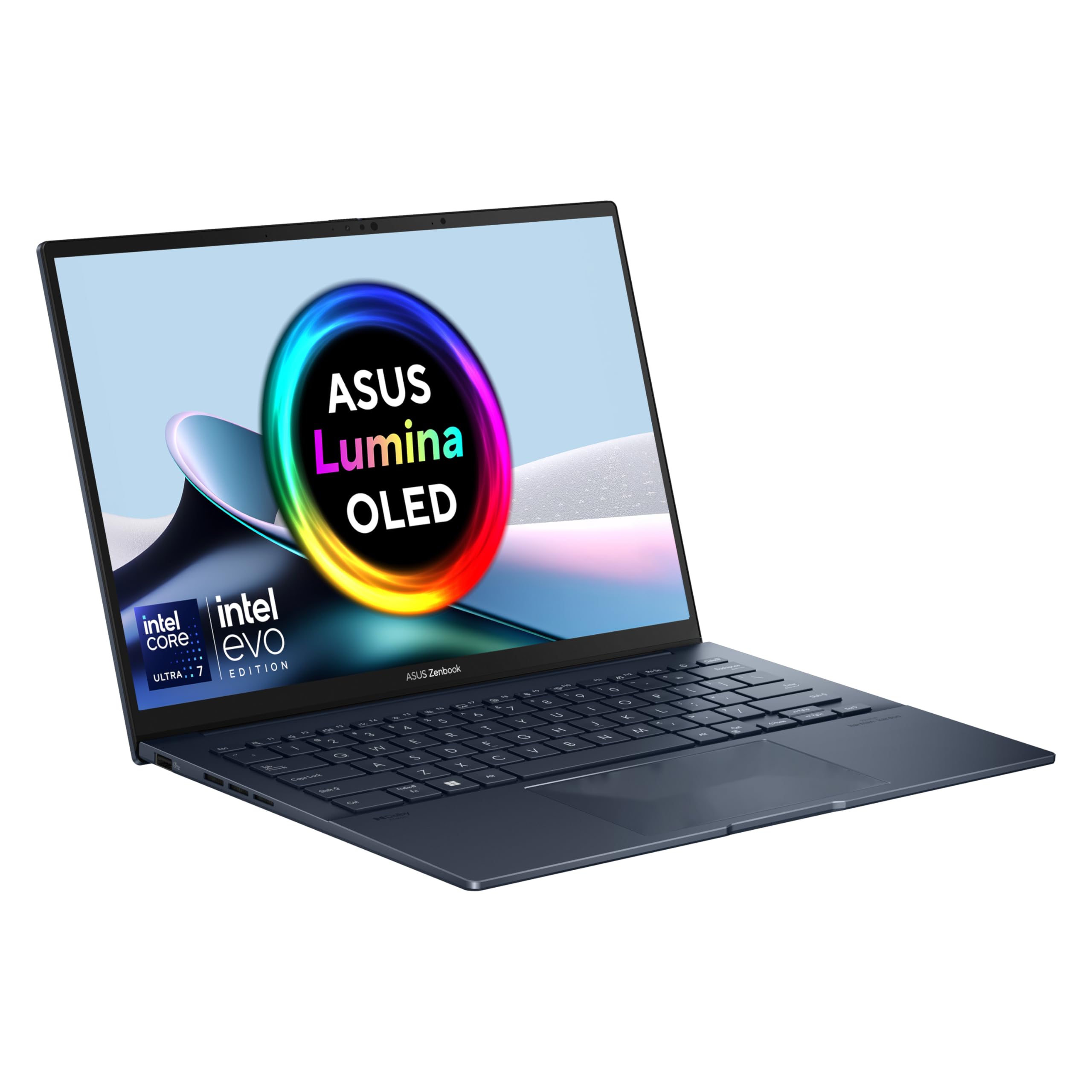 ASUS Zenbook 14 OLED UX3405CA Laptop | 14.0" WUXGA (1920x1200) OLED Touchscreen | Intel Core Ultra 7 255H | 16GB RAM | 1TB PCIe SSD | UK Backlit Keyboard | Windows 11 — view 2