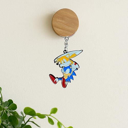 Miniatura 5 de Zen Monkey Studios Llavero volador de Sonic y Tails, Multi