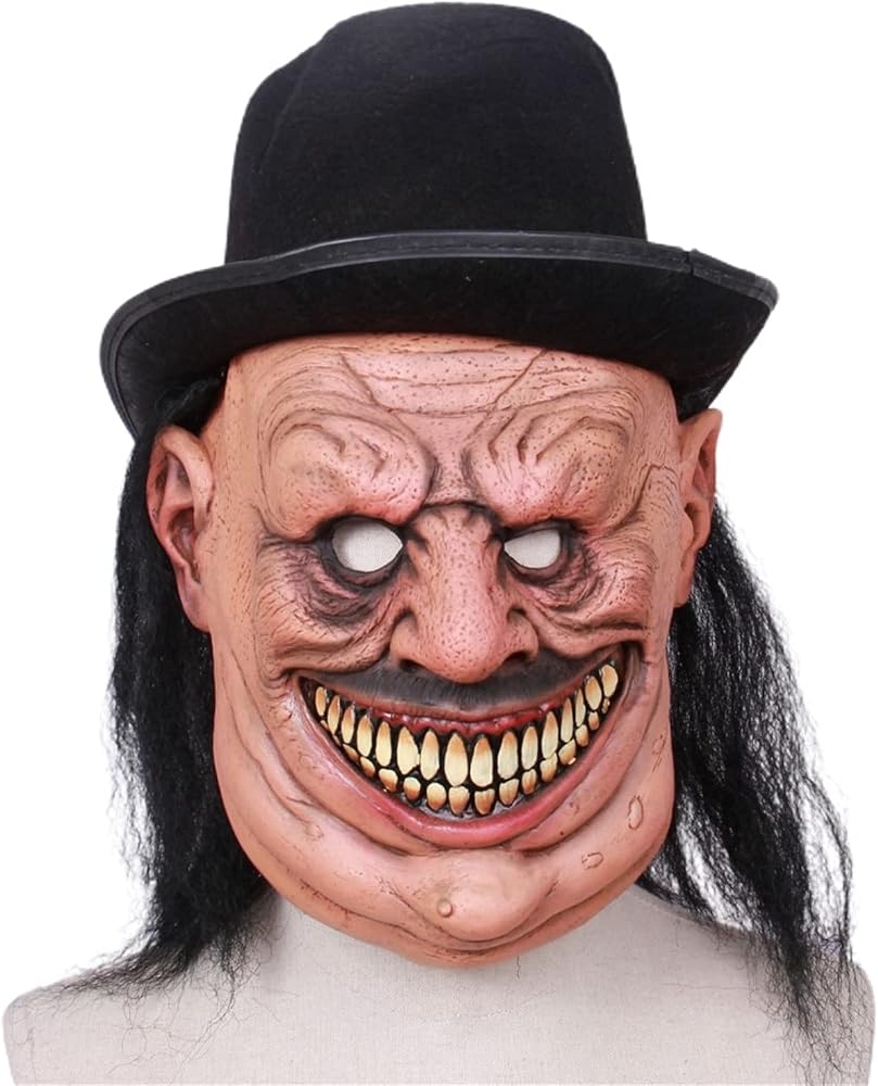 Máscara De Látex De Terror Para Halloween - Cabeza Completa, Realista, Unisex Y Cómoda