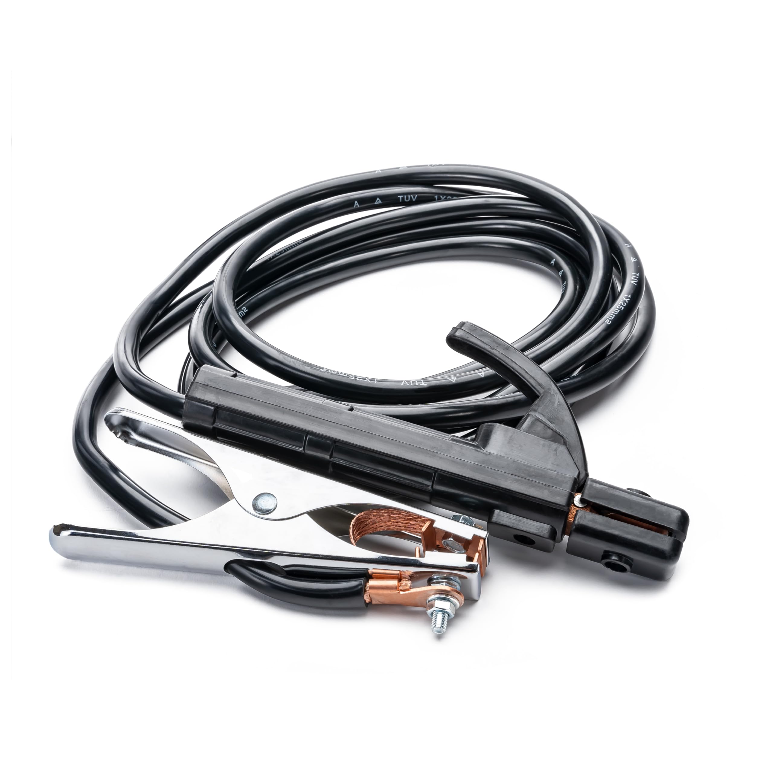 IPOTOOLS MMA-200R Elektroden Schweißgerät - IGBT Inverter Schweissgerät MMA/E-Hand mit 200 Amper/Digitale LCD Anzeige / 230V / Anti-Stick/Hot-Start/Arc-Force/Schutzschild / 7 Jahre Garantie