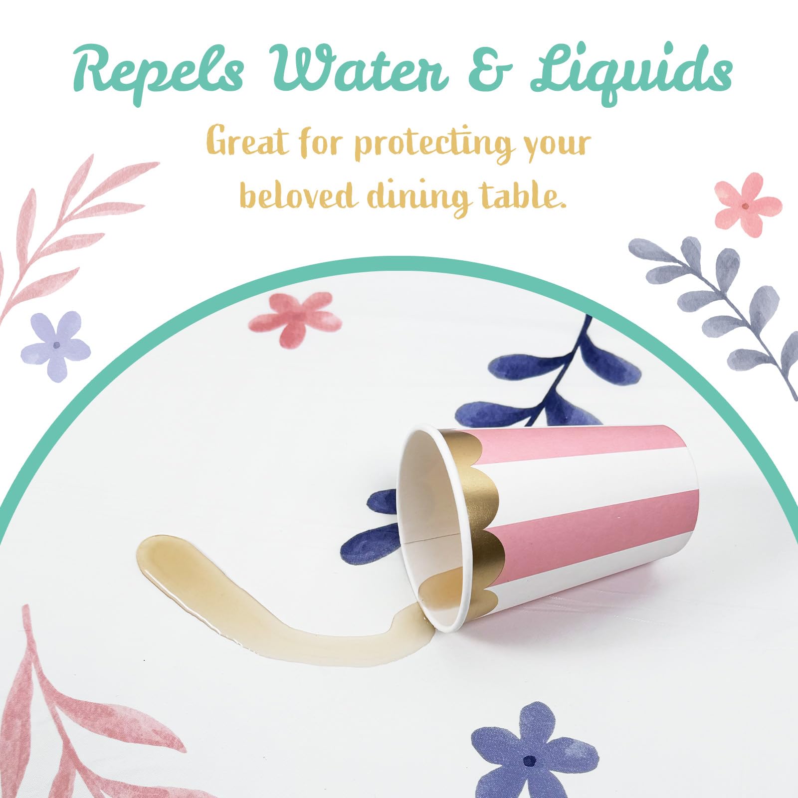 Easter Tablecloth 2-Pack - Disposable Bunny & Eggs Design For Party Decorations