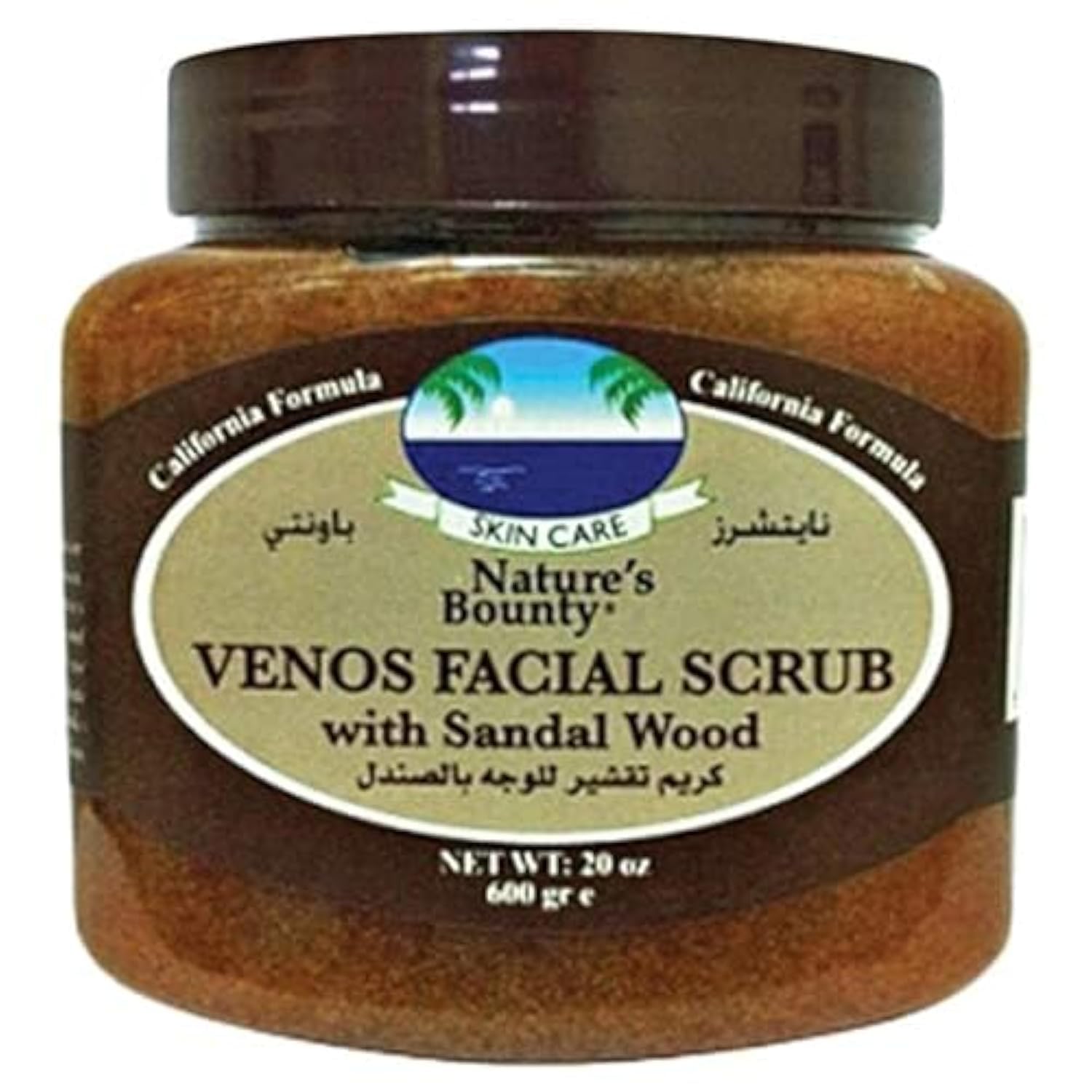VENOS FACE&BODY SCRUB SANDAL WOOD 300ML