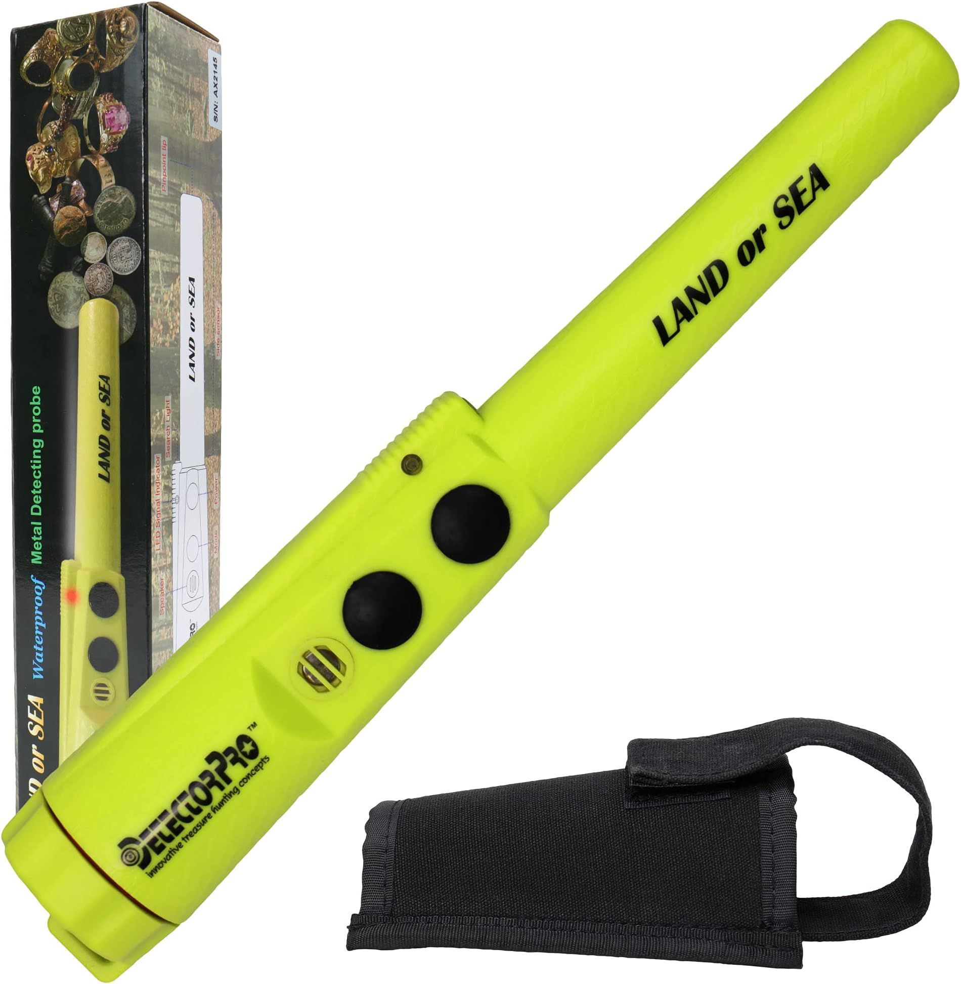 Land or Sea Waterproof Pinpointer