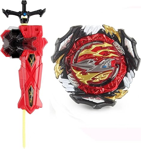 Juguete de batalla, tapas de juego Gyro Booster BU B-197 Divine Belial Nexus Adventure-3 Bey Brust Spinning Top Toy Starter Power LR (rotación