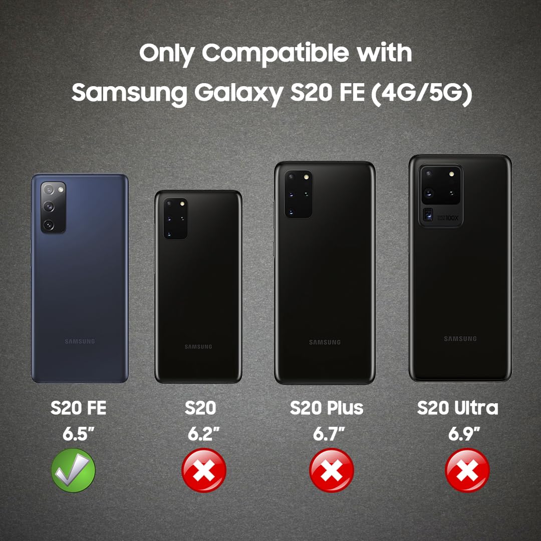 Amazon.com: LEKEVO Magnetic for Samsung Galaxy S20 FE 5G Case