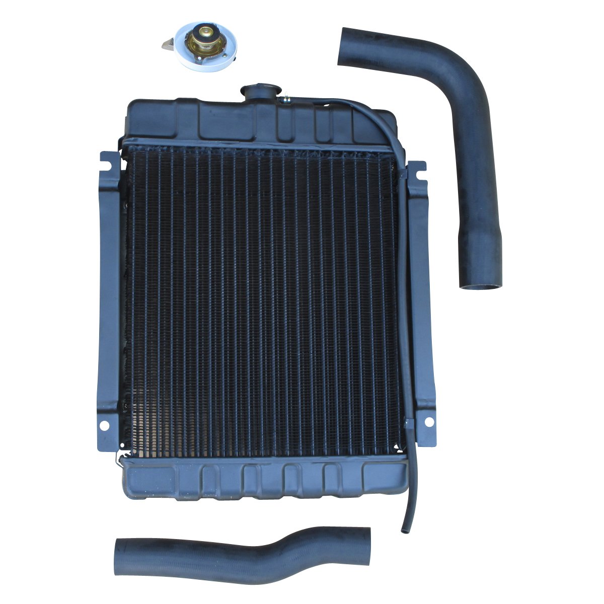 Premium Quality Radiator + Cap + Hoses Set Made for IH International