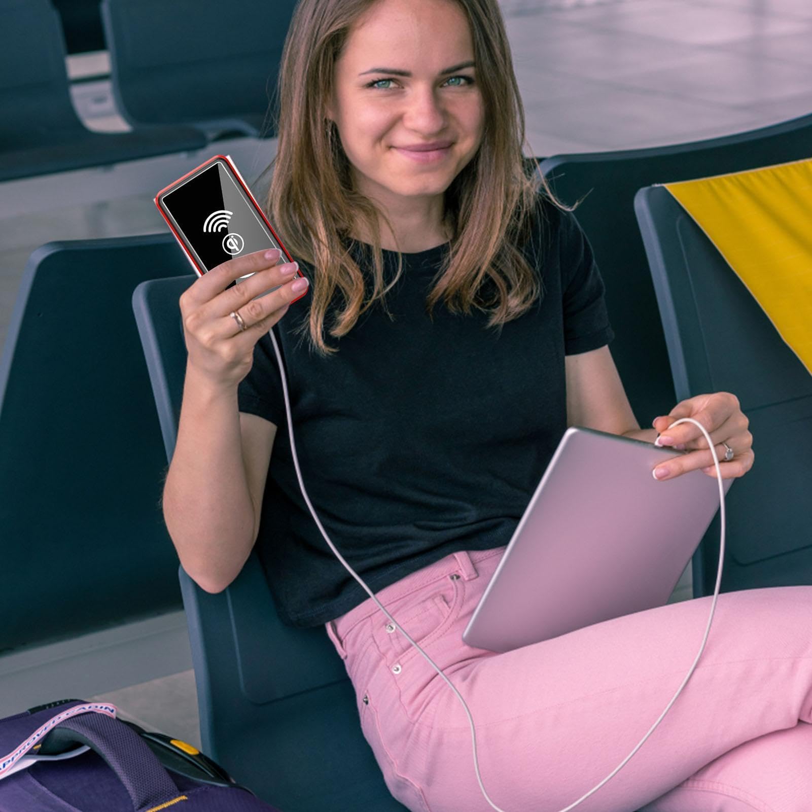 Chargeur de téléphone solaire Power Bank – Chargeur solaire portable