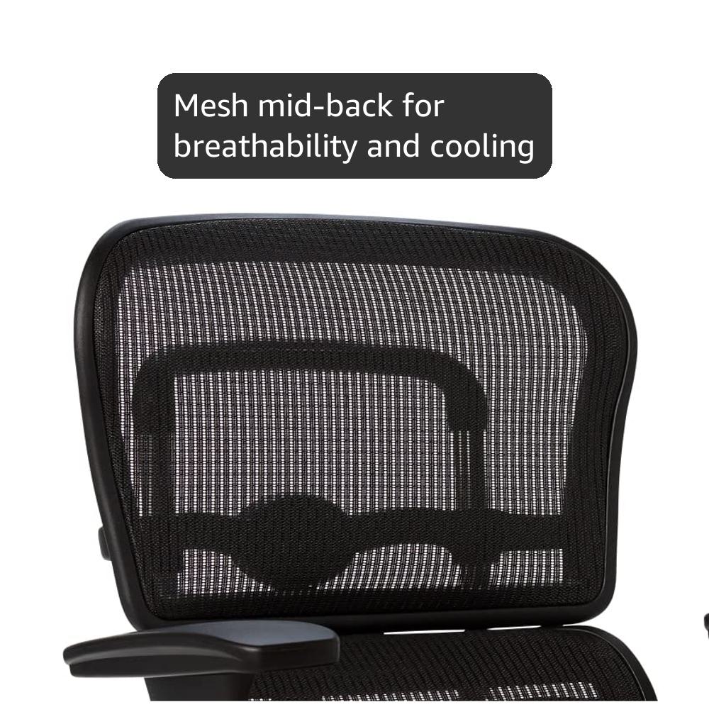 Amazon.com: WorkPro® 12000 Series Ergonomic Mesh/Fabric Mid-Back