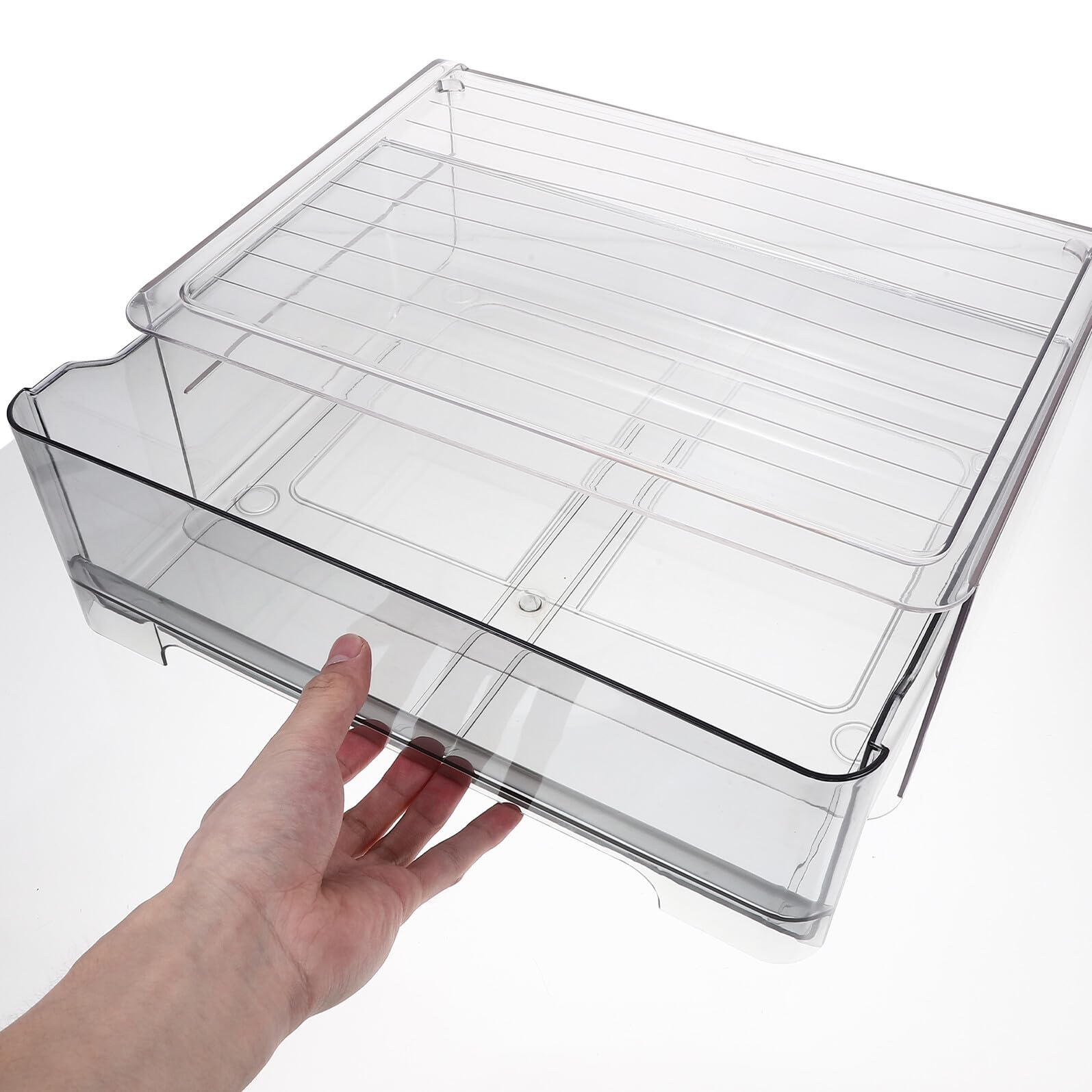 Organizzatore Per Cassetti Biancheria Intima e Calzini, Divisore Antiscivolo Robusto Per Armadio e Camera Da Letto, Contenitore Salvaspazio Per Reggiseni e Accessori