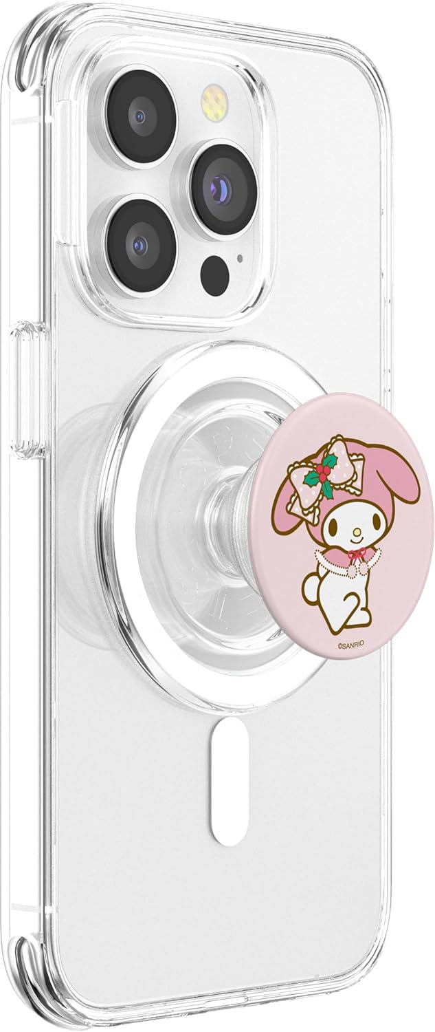 My Melody Sweet Pink Holidays PopSockets PopGrip for MagSafe - Image 4