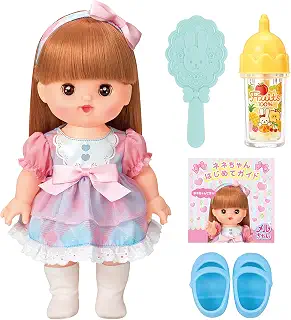 パイロット メルちゃん お人形セット おめめぱちくりロングヘアネネちゃん　3歳以上