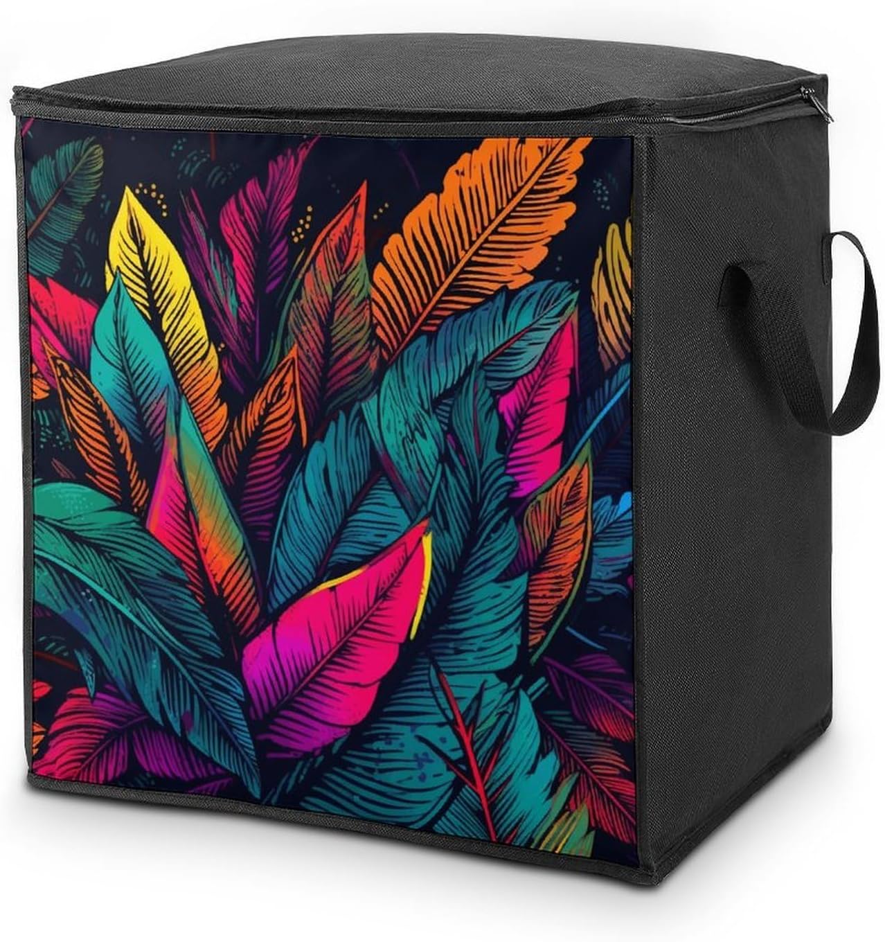Comforter Storage Bag Large Capacity Zipper Clothes Storage Bag 70L