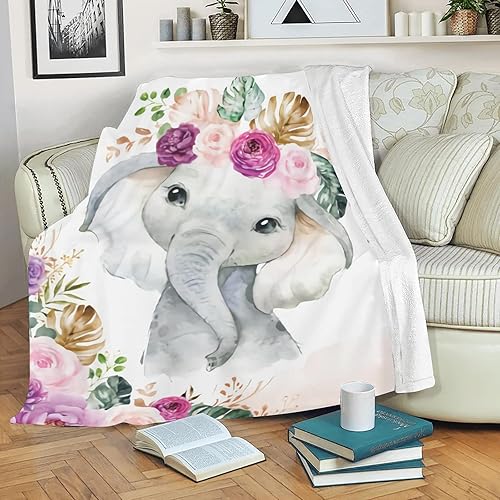Miniatura 49 de Manta de bebé personalizada con nombre, mantas de bebé de elefante personalizadas para niñas, regalos de bebé, productos para bebés, mantas súper
