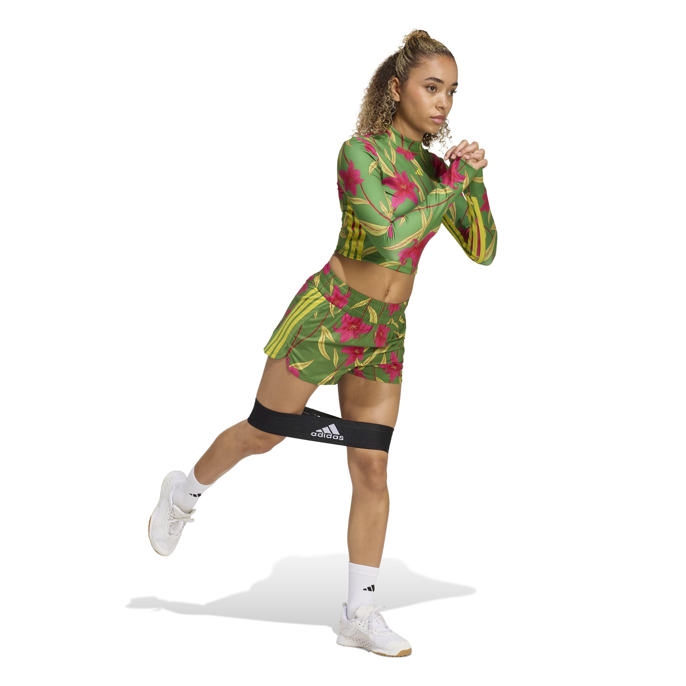 adidas Damen Shorts X Farm Pio Pacer Shorts