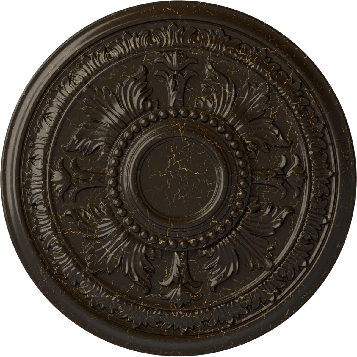 Médaillon de plafond pour cacher les trous et sublimer vos lustres anciens