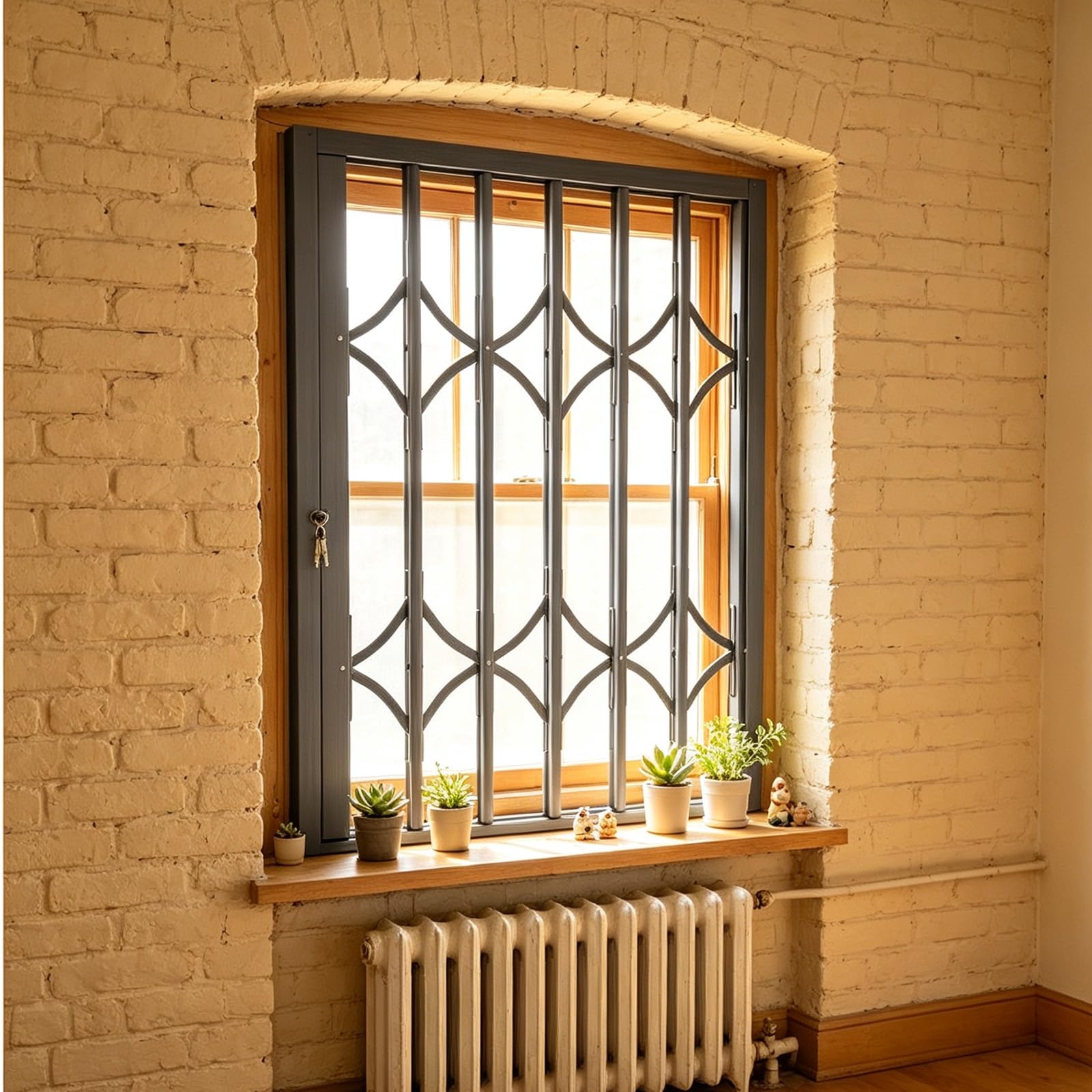 Faltbares Fenstergitter/Absperrgitter, Benutzerdefinierte Größe