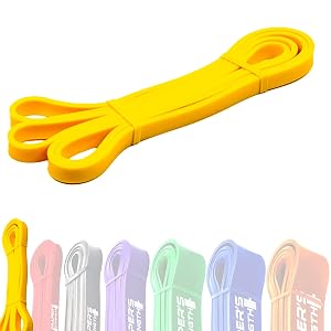 Drapers Strength Heavy Duty Resistance Stretch Loop Bands for Powerlifting Workout Exercise and Assisted Pull Ups
