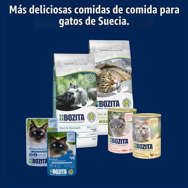 Foto 6 de 6 de Bozita Canapés en Salsa con Pescado y Carne para Gatitos Multibox 12 x 85 g Pouch