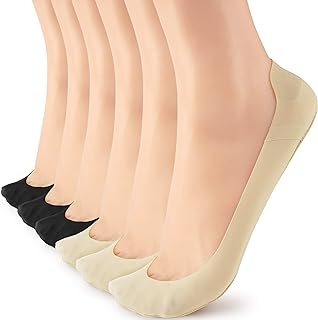 No Show Socks Womens Liner Ultra Low Cut Non Slip Invisible Socks for Flats - Buy now