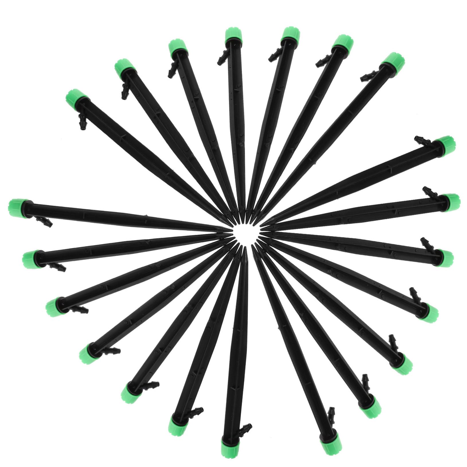 BESPORTBLE 250pezzi Testine Di Irrigazione Goccia Regolabili Per Giardino Irrigatori Spruzzo Per Irrigazione Efficiente Bassa Pressione