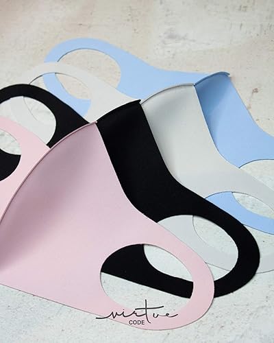 Miniatura 2 de Virtue Code Second Skin - Paquete de cubrebocas de tela 4 cubrebocas suaves de tela lavable.