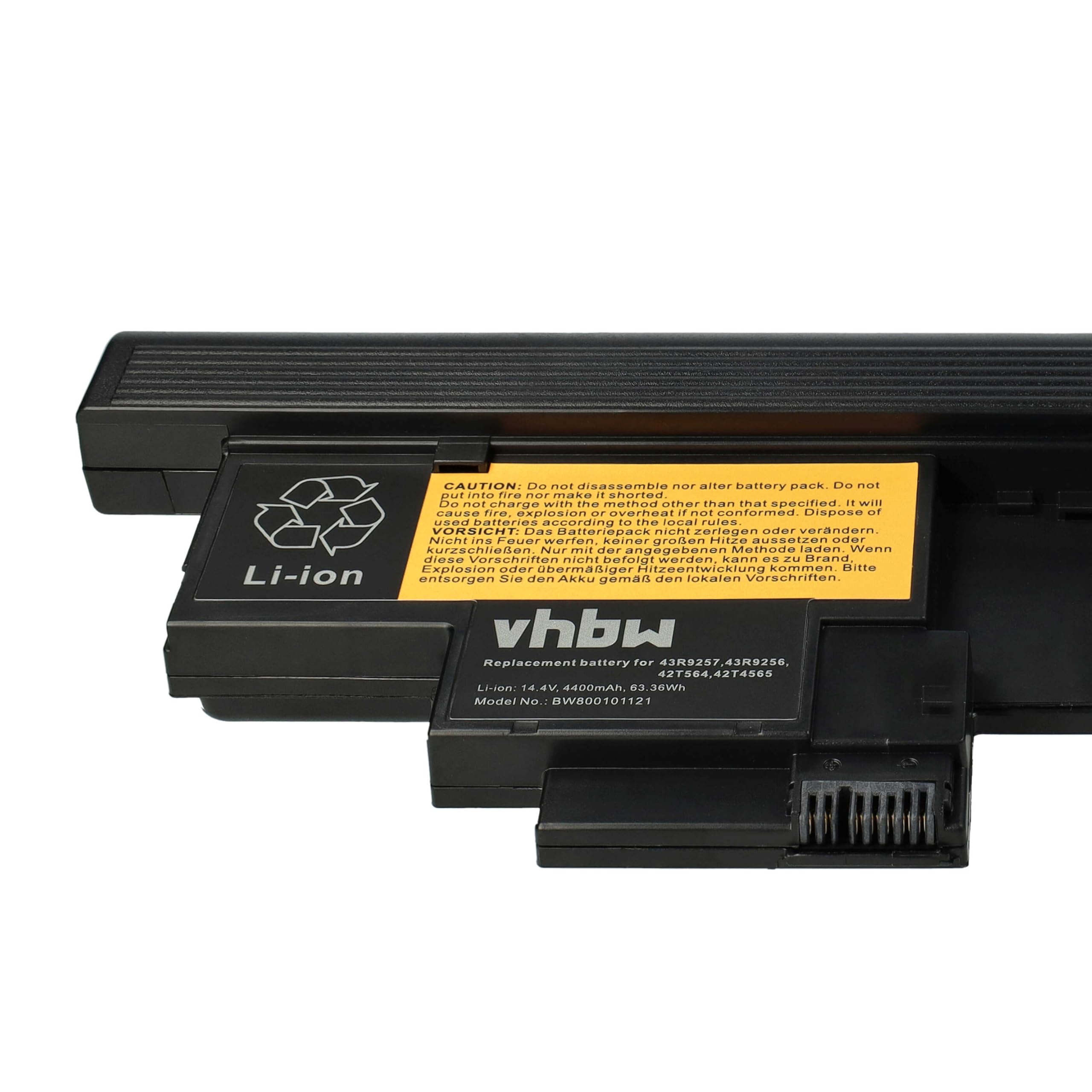 Batteria Compatibile Per Lenovo ThinkPad X200 Tablet - 14.4V 4400mAh Li-Ion
