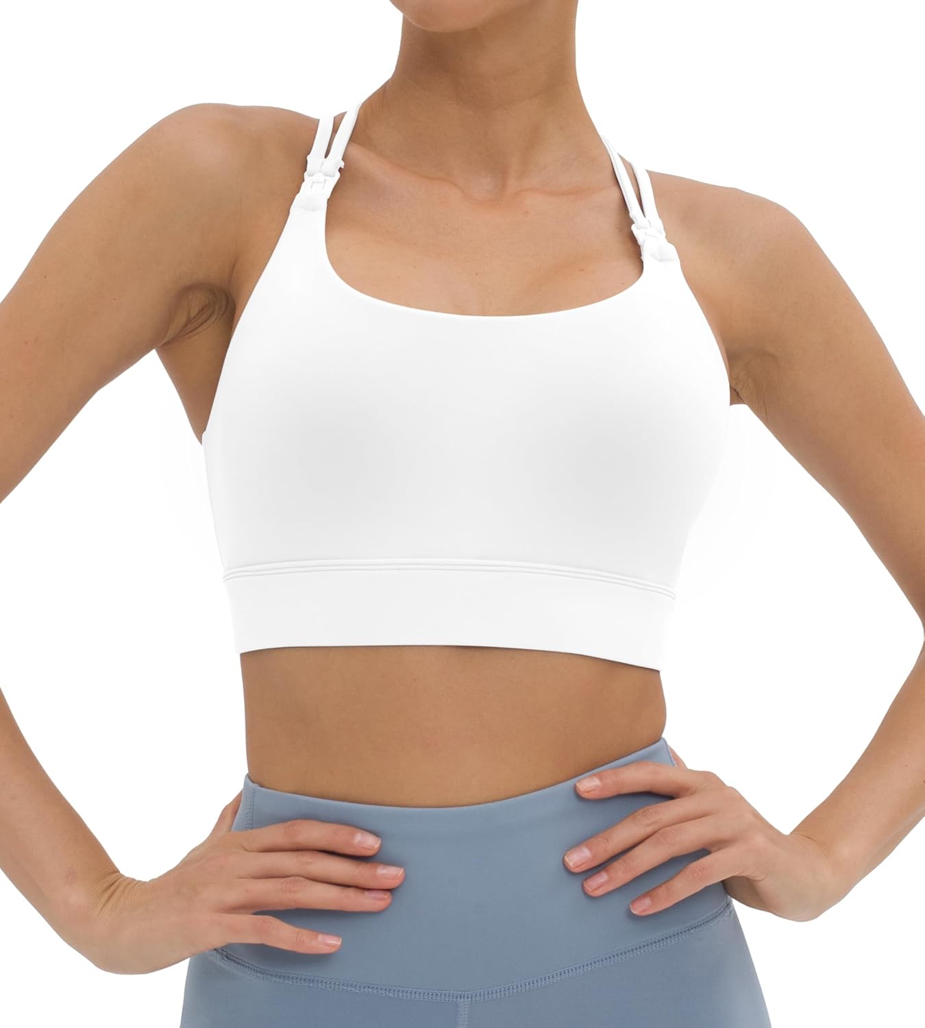 V VOCNI Nursing Bras for Breastfeeding Maternity Sports Bras Tank Top Sexy Workout Yoga Pregnancy Bra - Image 4