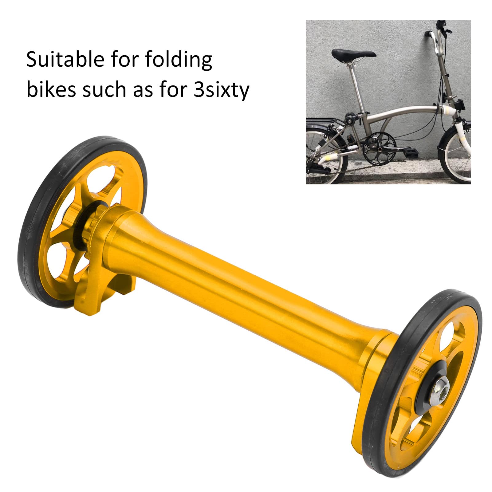 Ensemble De Roues De Vélo Pliables De 60 Mm En Alliage D