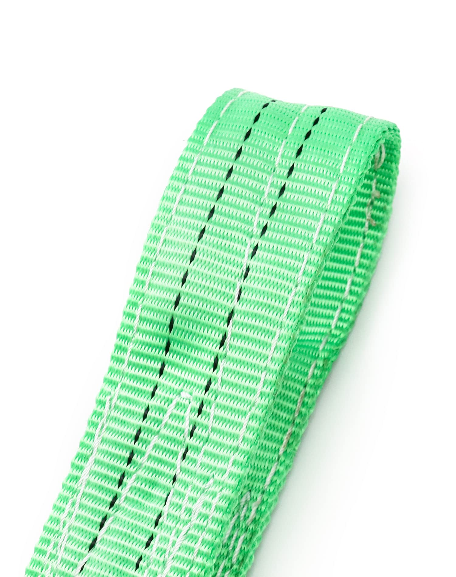 QWORK Confezione da 2 briglie a due gambe, 1,5 m, capacità 2999,6 kg, imbracatura in acciaio, cinghia per briglie in nylon, resistente con gancio per occhi