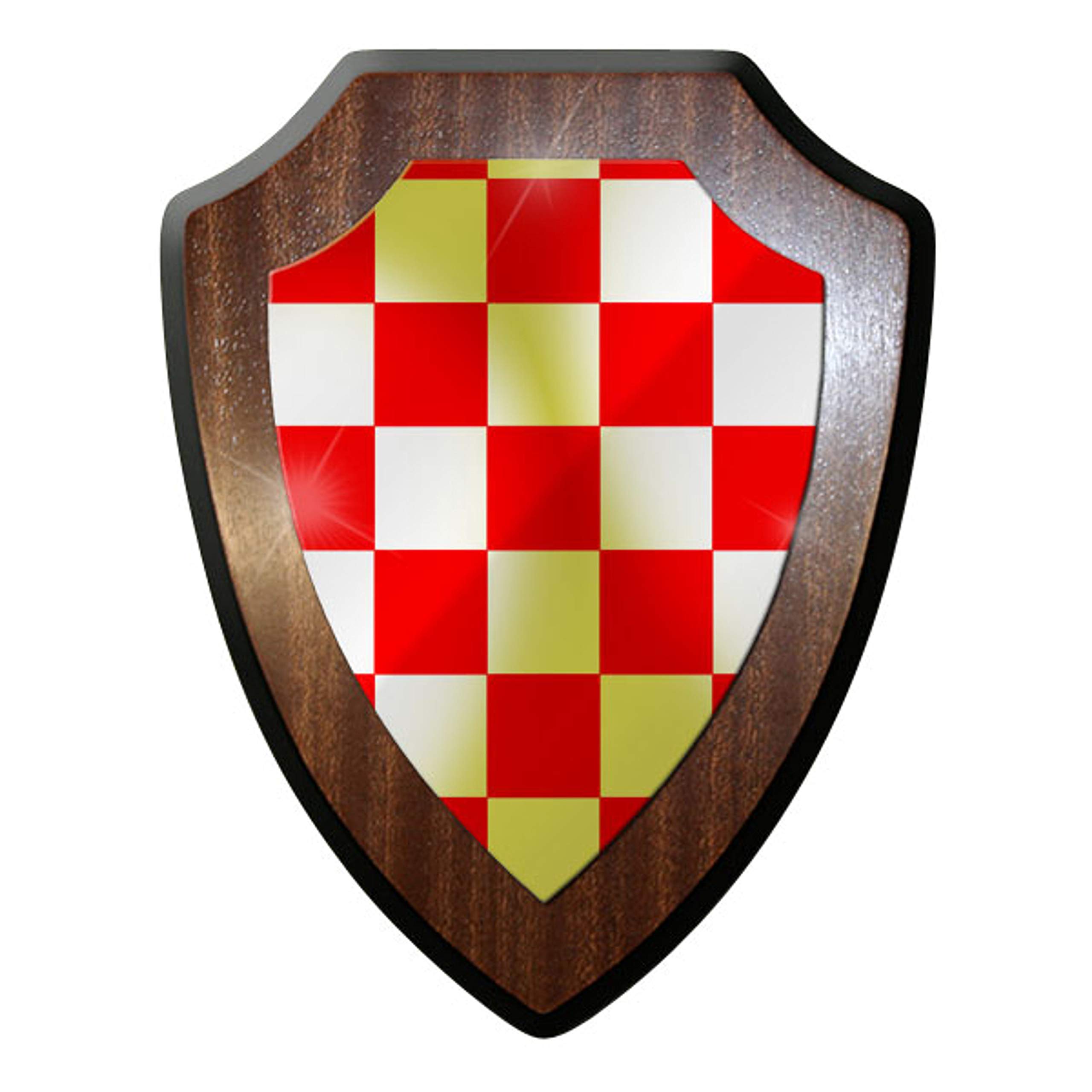 Plaque Croatie kokarde brodée finitions haut de gamme pour veste