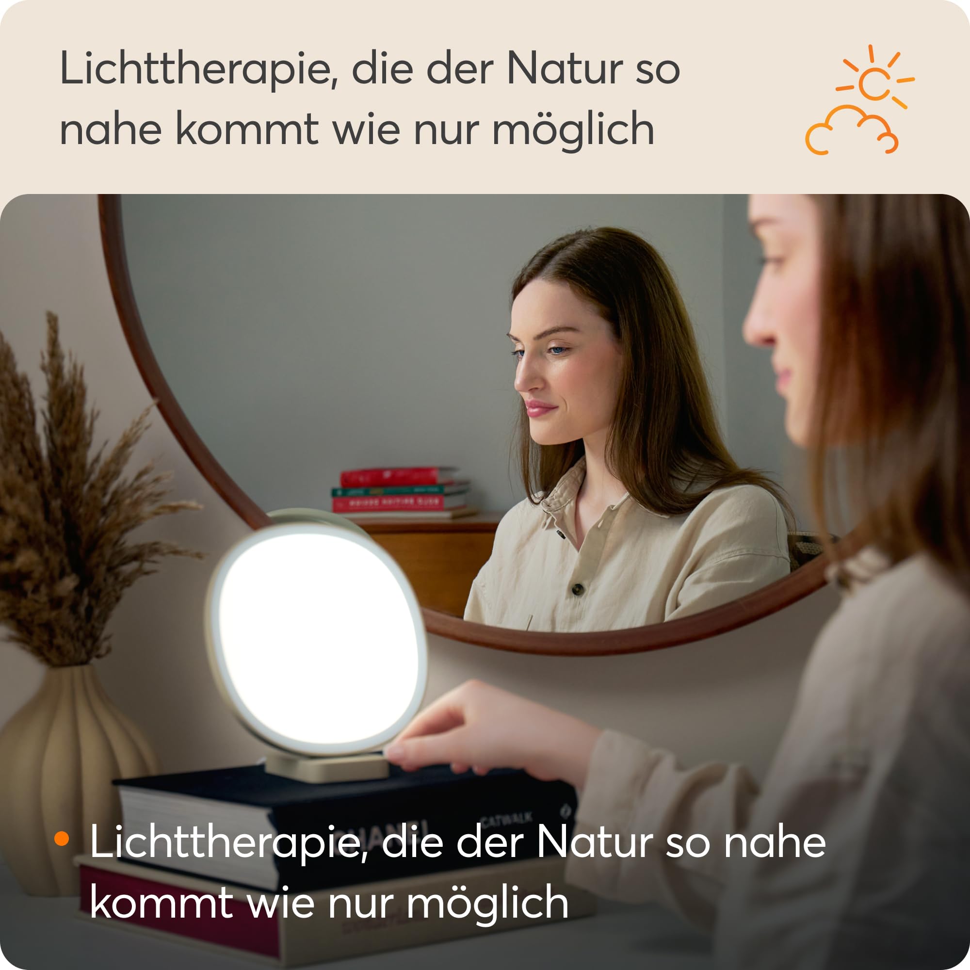 Lumie Dash Lampa Antydepresyjna 10 000 Lux LED CRI 95+ Regulowanym Natężeniem Światła