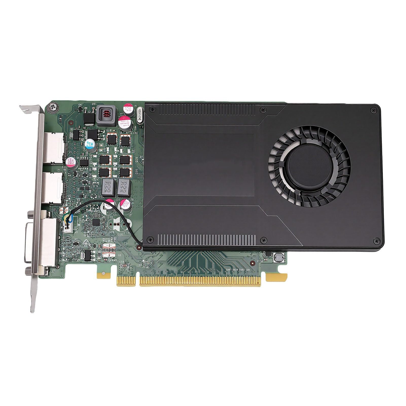 Profesjonalna Karta Graficzna 4 GB GDDR5, 640 Rdzeni, 2x DisplayPort 1.2 + DVI, Obsługuje Wiele MonitoróW 4K 60 Hz, Niski Pobór Mocy 68 W dla CAD, Modelowanie 3D