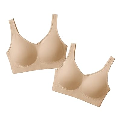 SHAPERMINT Wireless Bras for Women No Underwire – Small to Plus Size Bralettes with Support and Natural Lift