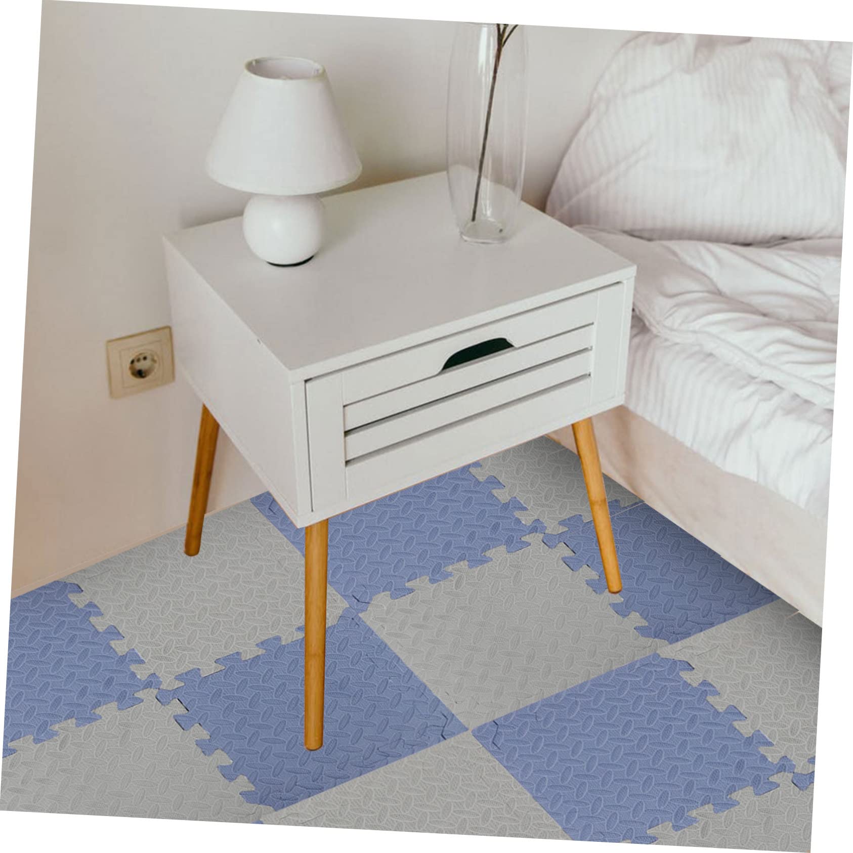 Tappetini Puzzle in Schiuma 16 Pezzi per Bambini e Ragazzi | Pavimento Gioco Indoor, Incastro Modulare, Assorbimento Urti e Alta Elasticità
