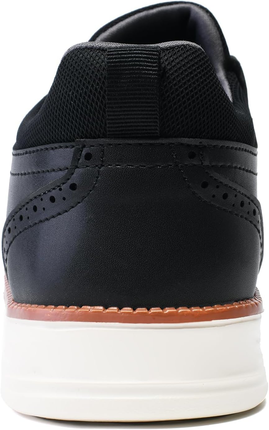 Men's Dress Sneakers Oxfords Shoes Business Wingtip Casual Walking Brogue Shoes - Image 6