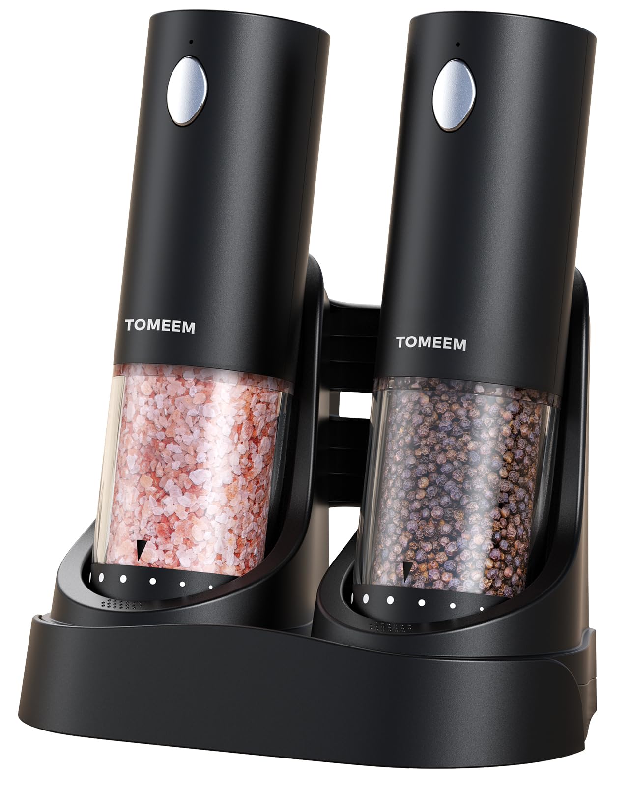 【新品未使用】TOMEEM 電動ミル 電動ペッパーミル ソルトミル 調理用品 Amazon.co.jp: TOMEEM 電動ミル 電動ペッパーミル【充電ベース付き