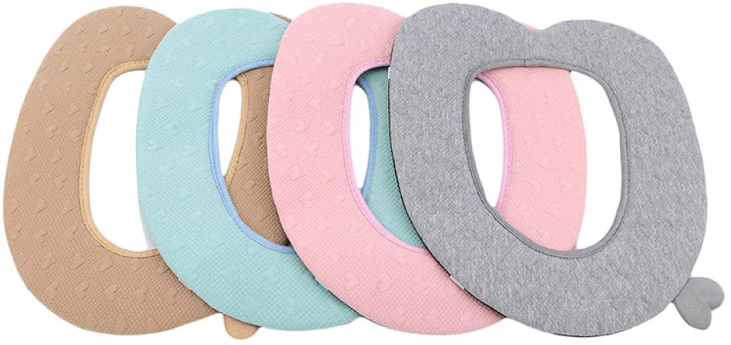 Almohadillas Suaves y Suaves para Cubrir el Asiento del Inodoro, Almohadillas Suaves para Cubrir la Tapa del Asiento del Inodoro, Almohadillas más Gruesas y cálidas (Rosa, Talla única)