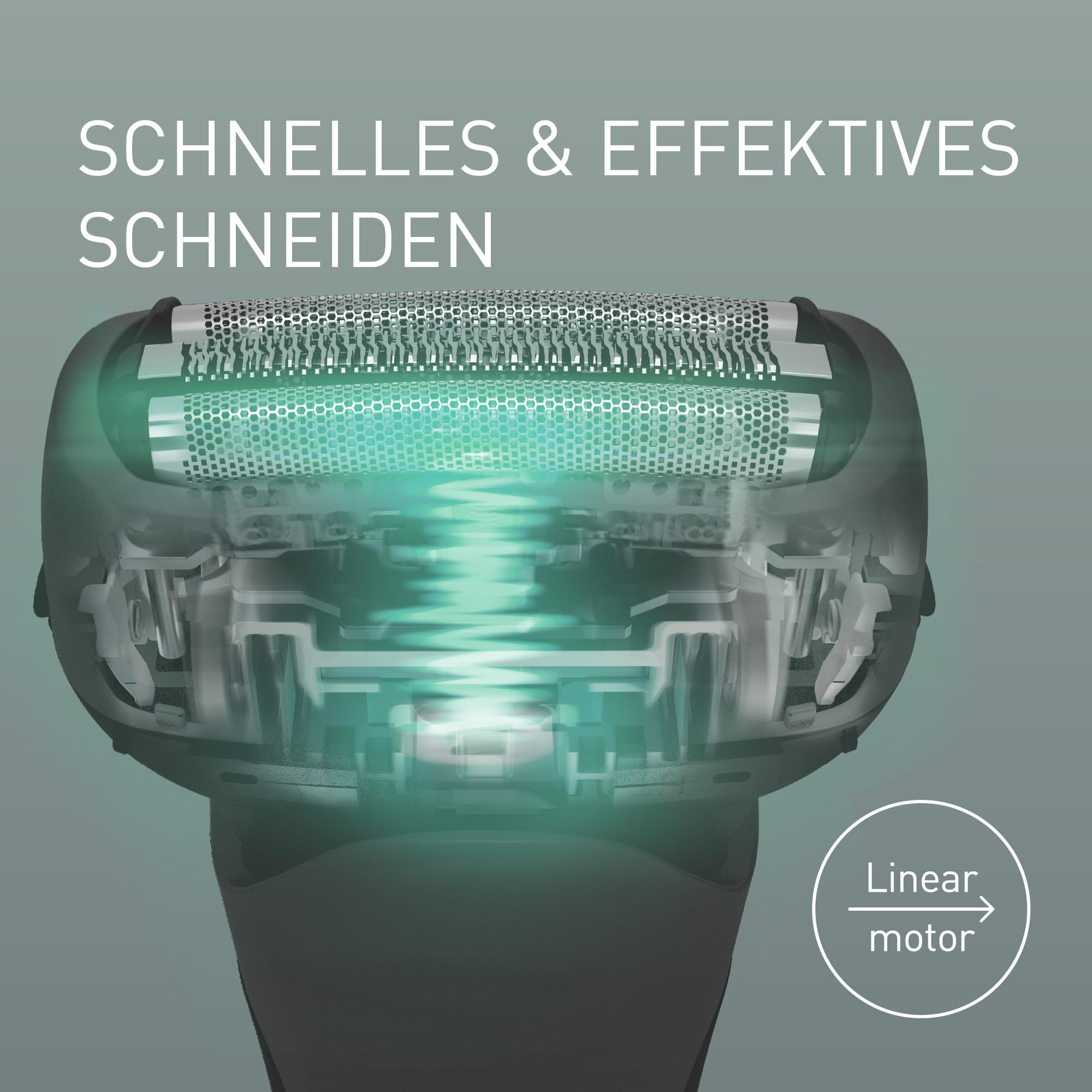 Panasonic Series 700 ES-ALT4B 3-Klingen-Nass- & Trocken-Rasierer für Männer, tragbar, kabellos, wasserdicht, Bartdichtesensor, flexibler Rasierkopf, ausklappbarer Trimmer, Dunkelblau