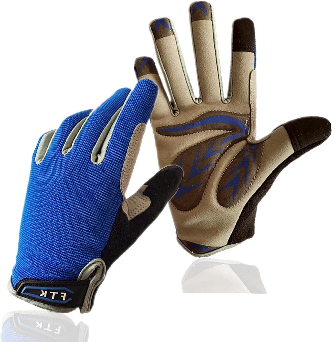 Gants Enfants En Cuir Noir – Confortables Pour Vélo Ou Jeux Extérieurs – Taille Unique