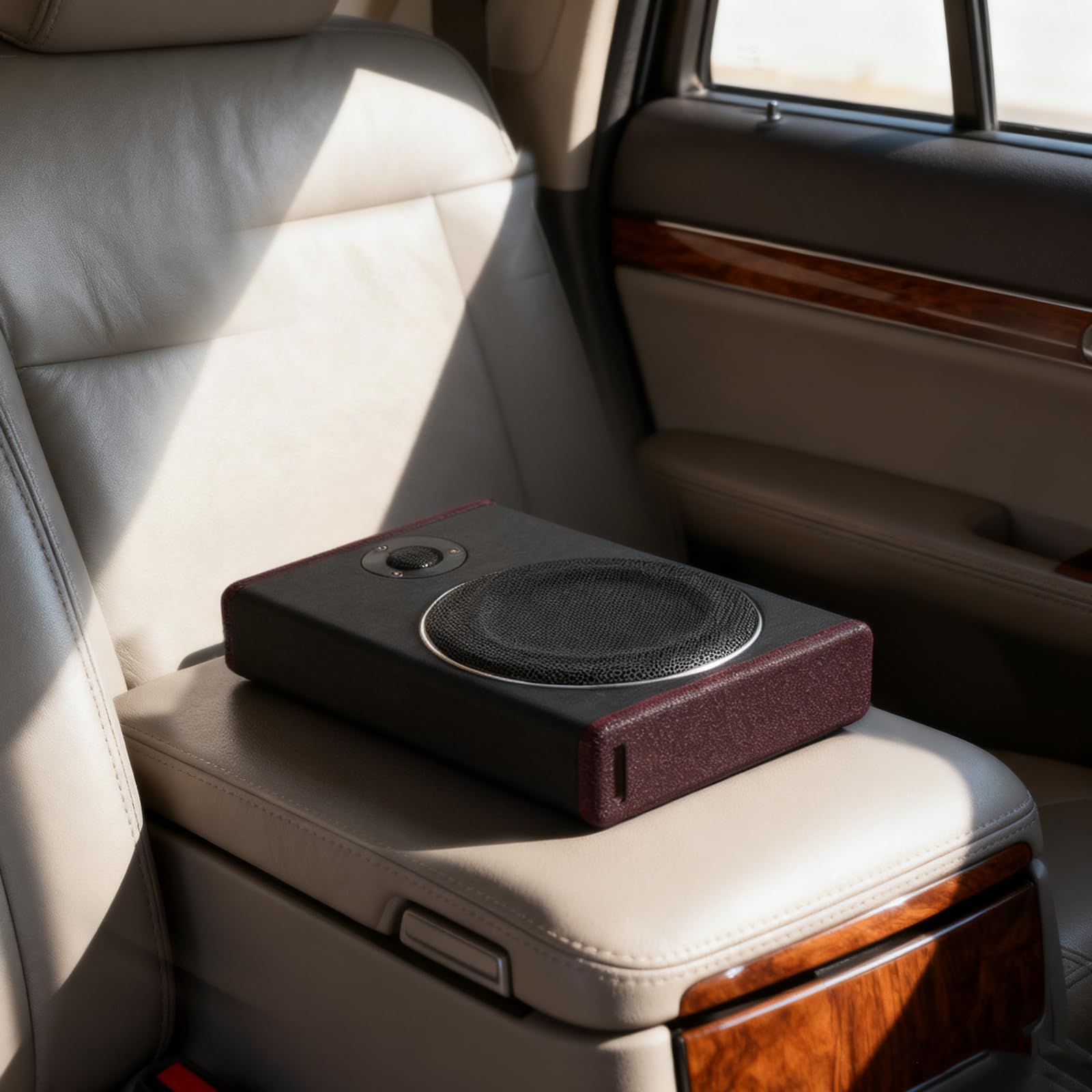 Subwoofer de 8 pulgadas, 600 W, 12 V, caja activa para coche y SUV