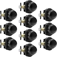 Vista 51 de Haidms - Perillas interiores de puerta de bronce aceitado, perillas de privacidad para puerta interior, perillas de puerta interior de bronce