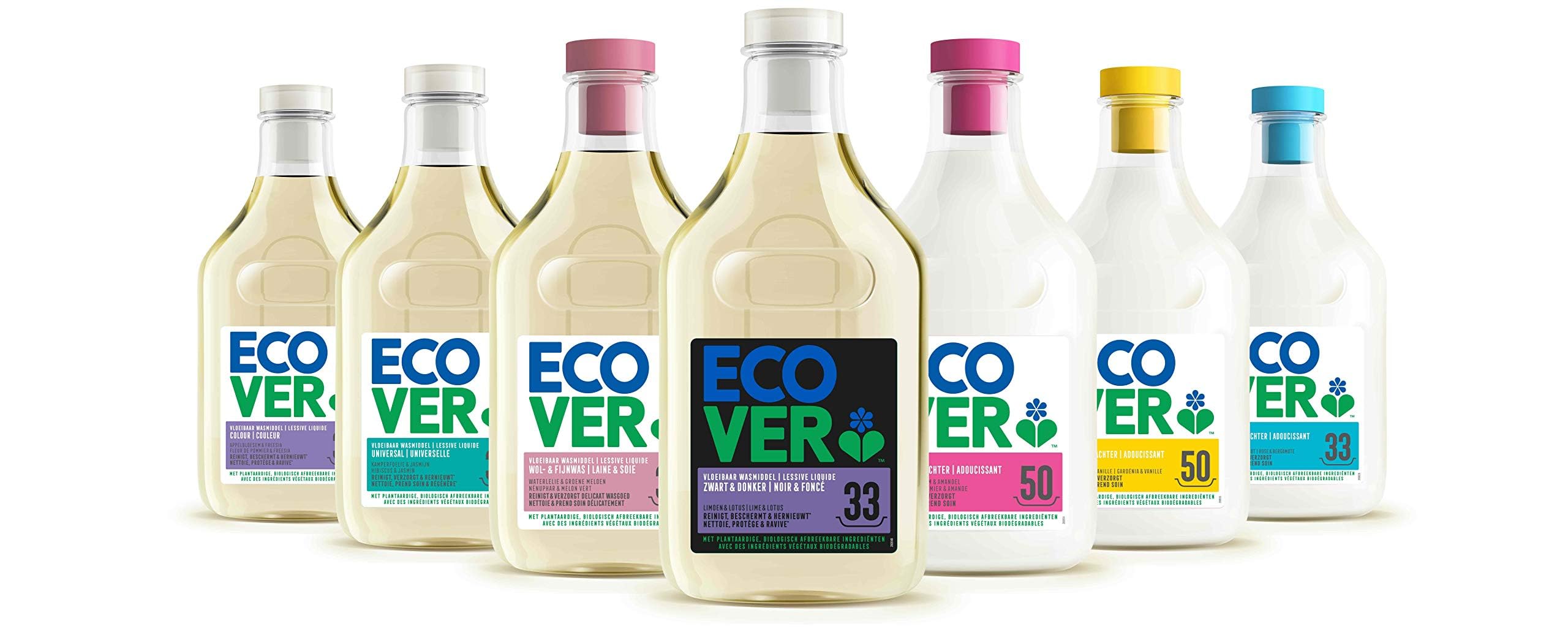 Ecover Lessive Liquide Chèvrefeuille & Jasmin 100 Lavages