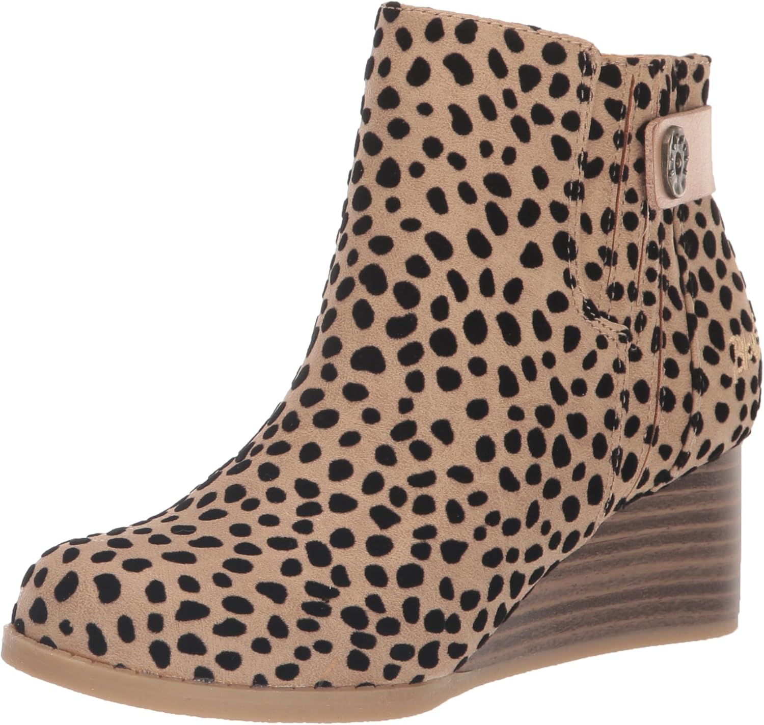 Blowfish Malibu Kids Girls Pastel-k Fashion Boot, Sand Pixie Leopard, 1 Little Kid