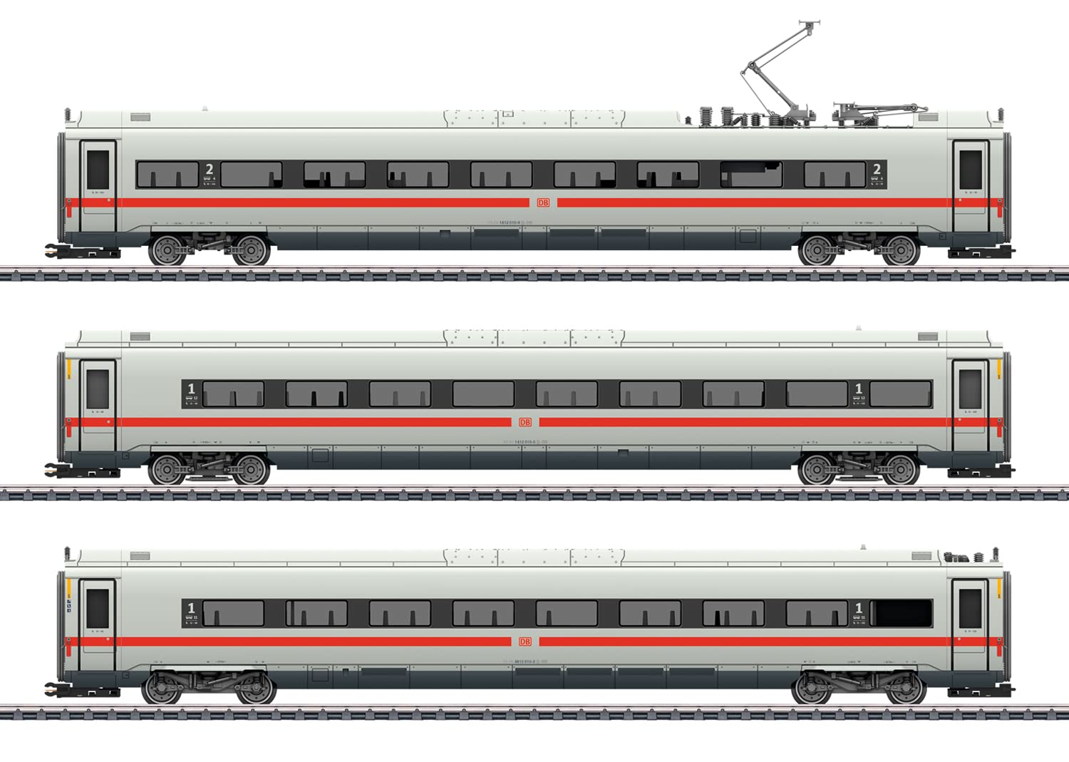 Kit complémentaire Ice 4 DB AG pour extension de train miniature