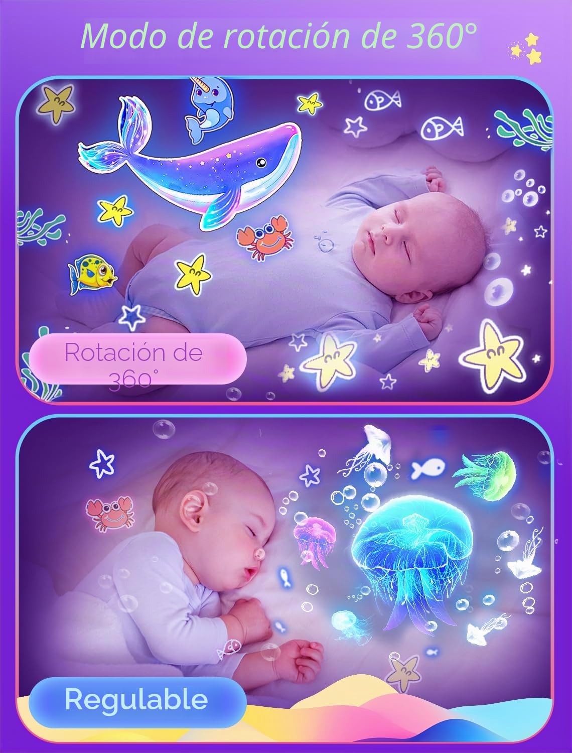 21 juegos de películas, proyector de luz nocturna para dormitorio de niños, techo, proyector de luz nocturna para niños, proyector de galaxia de estrellas con rotación de 360° regulable para niñas