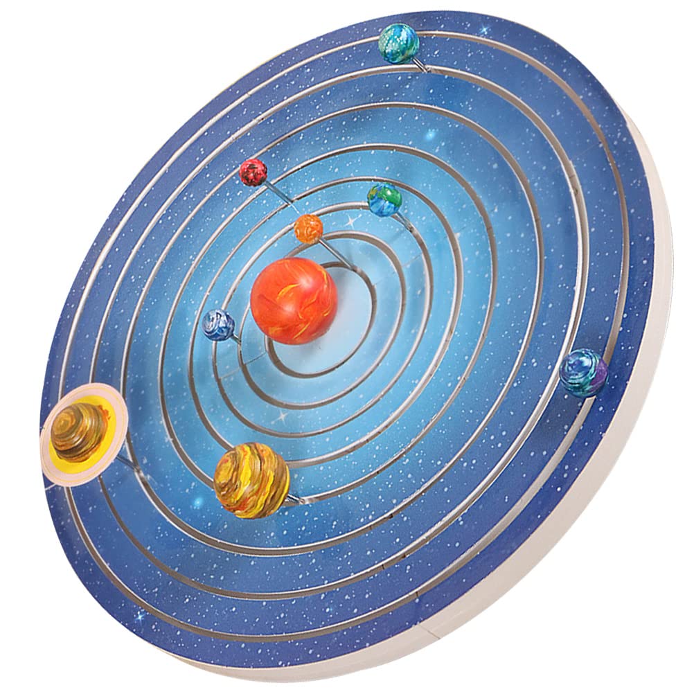 Kit de Sistema Solar DIY de 1 Juego en Plástico para Niños