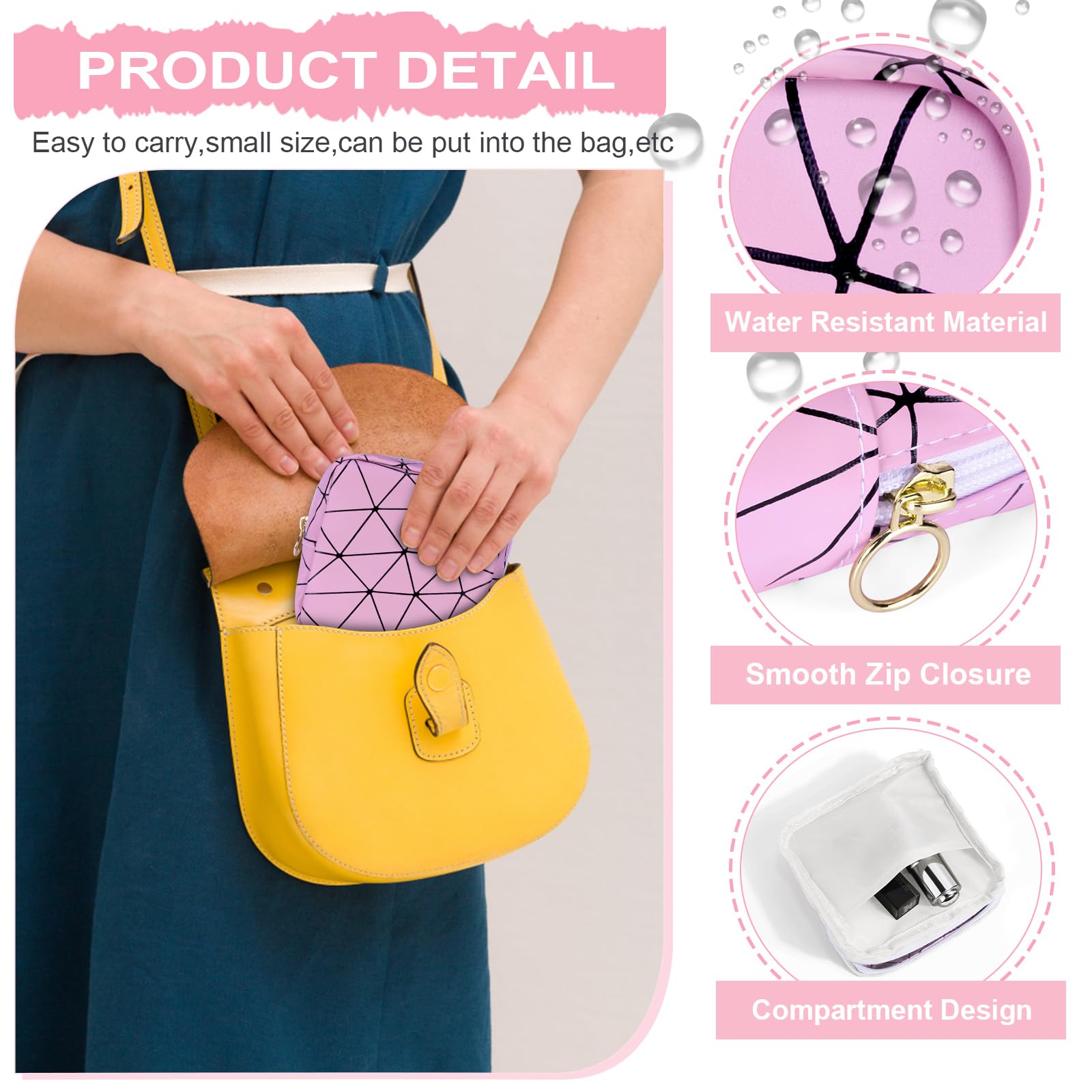 Amazon | Desing Wish サニタリーポーチ 2個入り サニタリー 袋 携帯用