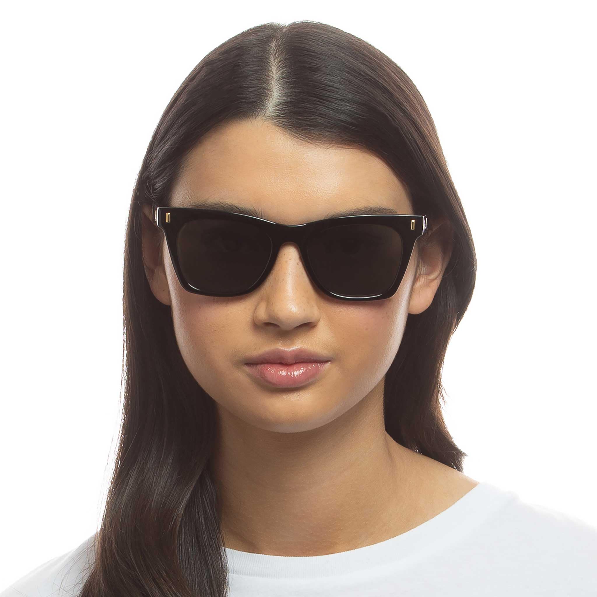 AIRE NWT WOMENS SUNGLASSES COMPLETE CALISTO AIR BLACK Amalthea Black Female Cat-Eye Sunglasses | Aire – AIRE US main image 4