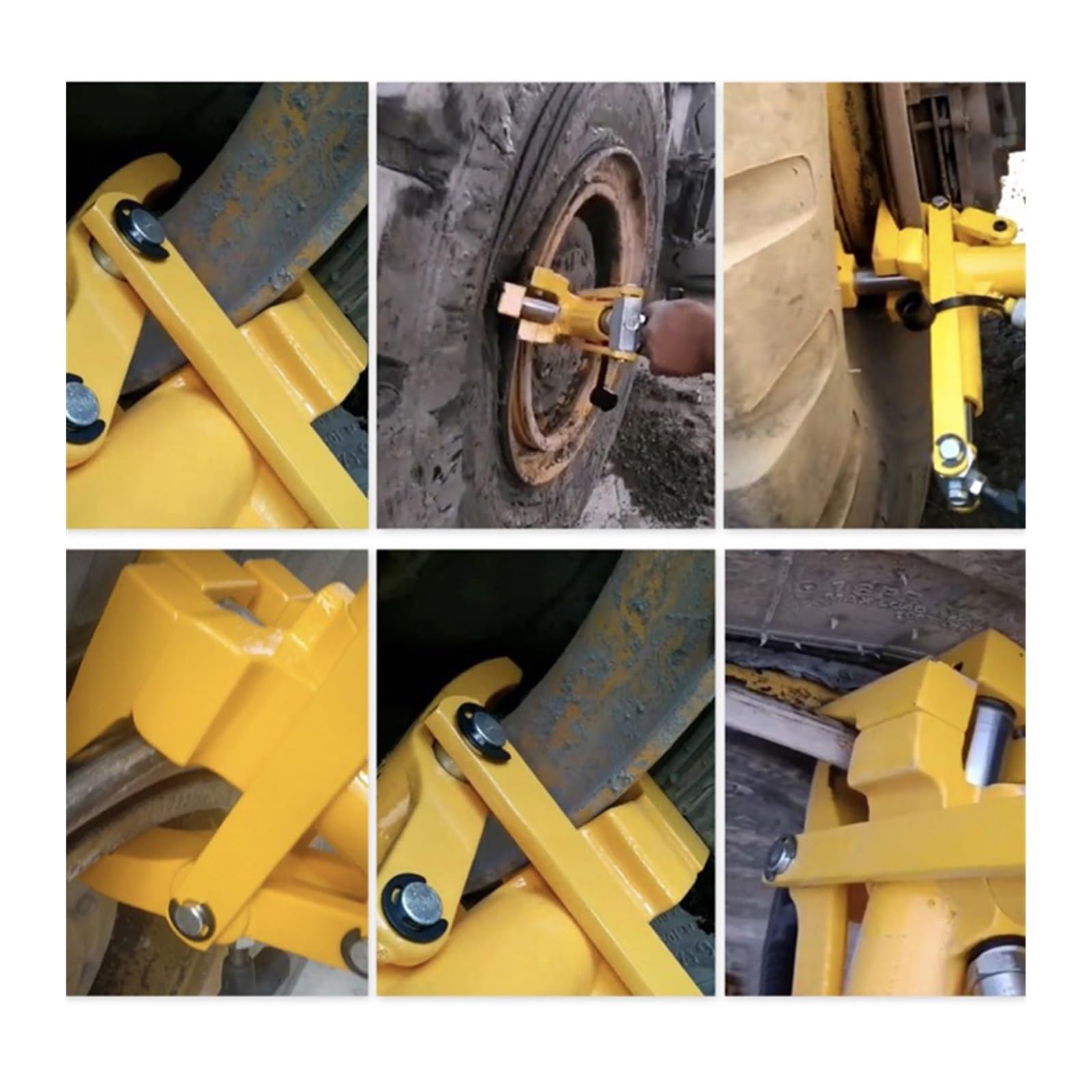 Narzędzie do podnoszenia opon wózka widłowego Pneumatyczna przenośna prasa do opon Pneumatyczna hydrauliczna ściągaczka Ładowarka Narzędzie do podnoszenia opon Trwałość